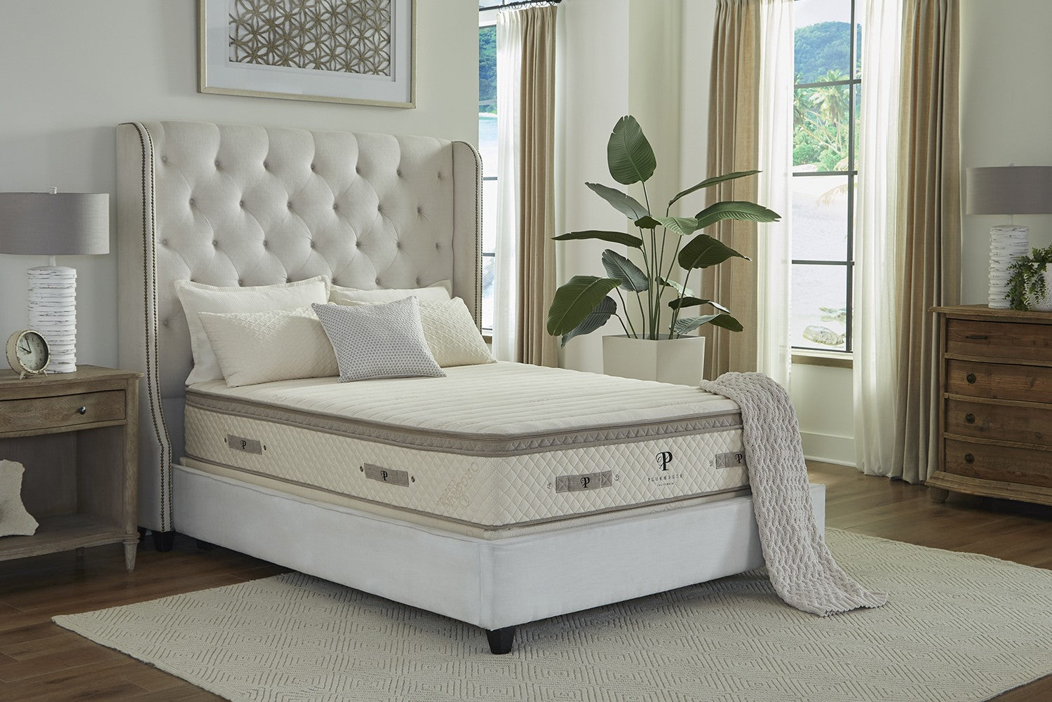 PlushBeds Luxury Bliss Hybrid Latex Mattress