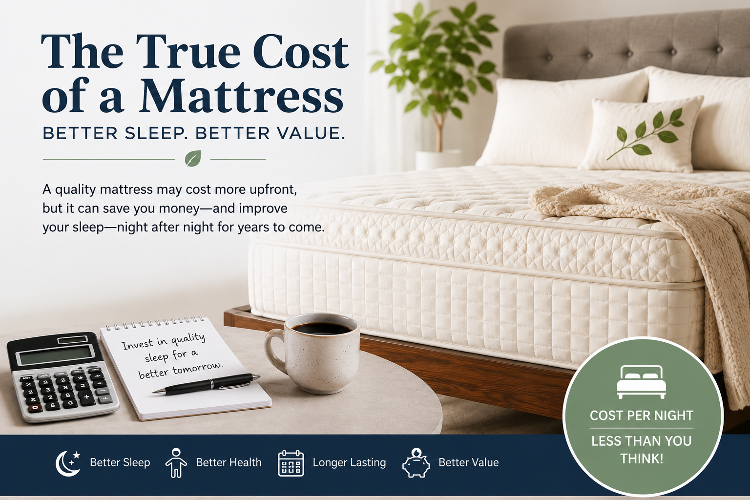 True Mattress Cost