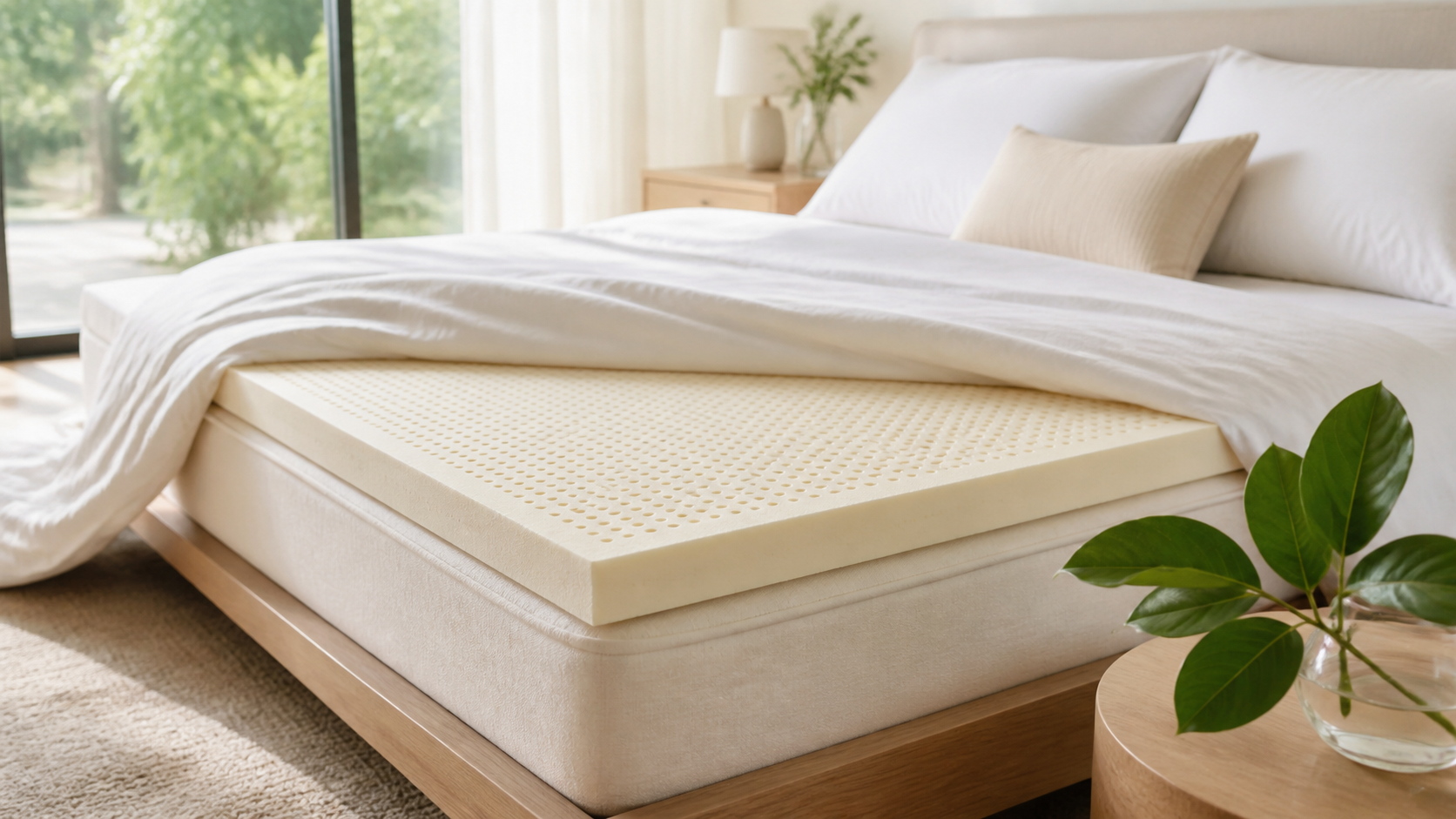 latex mattress topper
