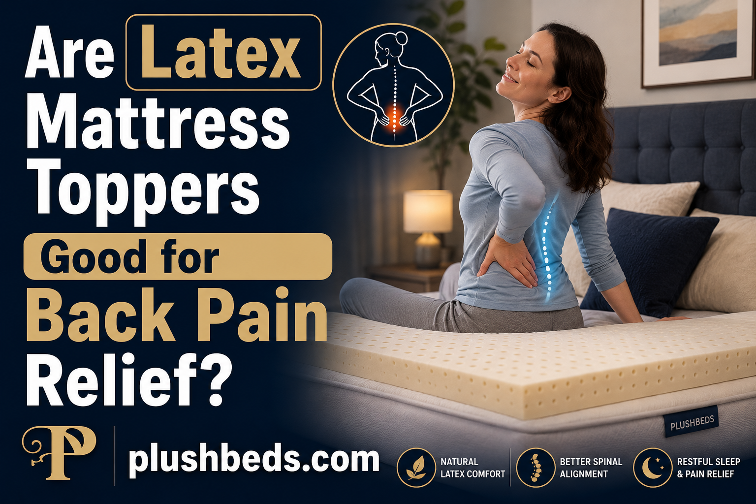 Latex Mattress Toppers for Back Pain Relief