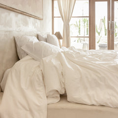 Mulberry Silk - filled Duvet Insert with Organic Cotton Shell - PlushBeds