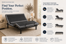 PB Premier Adjustable Bed - PlushBeds
