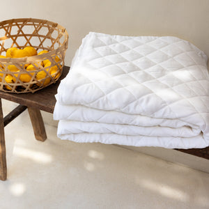 Tencel™ Eucalyptus Lyocell Mattress Pad Protector - PlushBeds