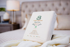 Organic Cotton Sateen Duvet Cover - PlushBeds